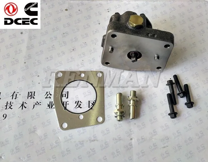 ISC QSC8.3 ISLE QSL9 Cummins Fuel Pump Head And Gasket 4088866 4954314 ...