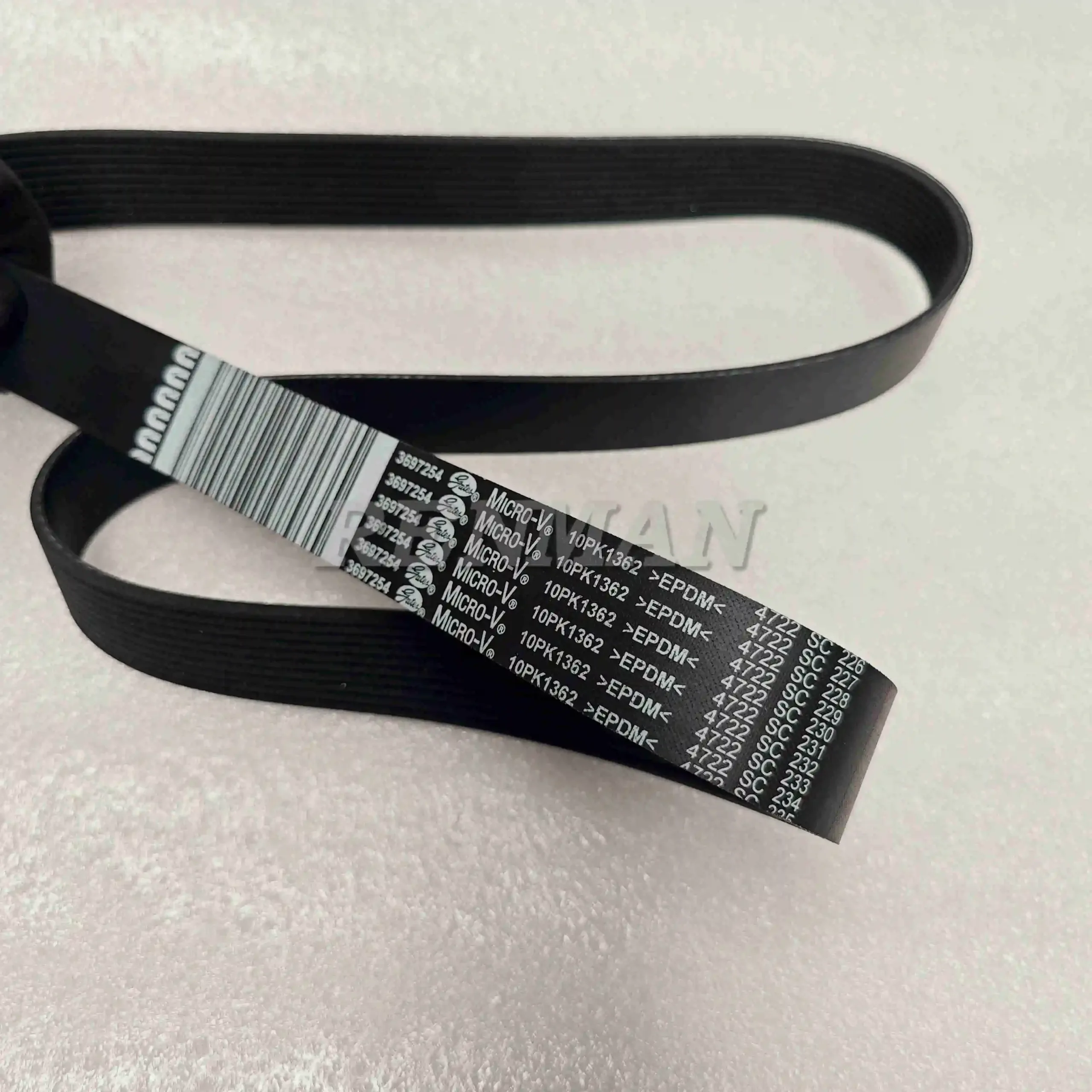 FOTON ISG Cummins v ribbed belt 3697254 10PK1362 - Partscummins